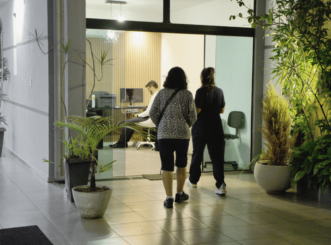 Recepção e atendimento do Centro de Sono Brasil